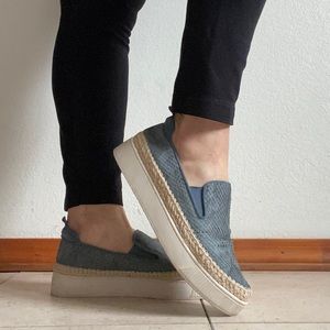 Slip-On Platform Sneakers 💙 SIZE 7